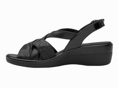 Sandalias Flexi Negro para Mujer
