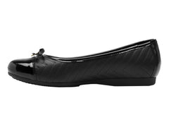 Zapatos Planos Flexi Negro para Mujer