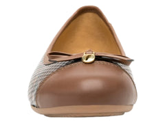 Zapatos Ballerina Flexi Cognac para Mujer
