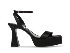 Sandalias Steve Madden Discor Negro Satín para Mujer