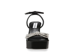 Sandalias Steve Madden Darla Negro Satín para Mujer