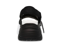 Sandalias Steve Madden Voltz Negro y Blanco para Mujer