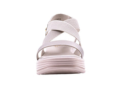 Sandalias Hispana Plata Metálicas para Mujer