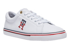 Tenis Tommy Hilfiger Easy Monogram Blancos para Mujer