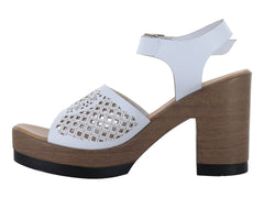 Sandalias Luna Rosa Blancas para Mujer