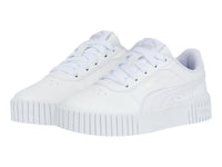 Tenis PUMA Carina 2.0 Blancos y Plata para Niña