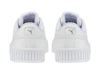Tenis PUMA Carina 2.0 Blancos y Plata para Niña