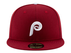 Gorra New Era Philadelphia Phillies Rojo Oscuro para Hombre