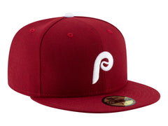 Gorra New Era Philadelphia Phillies Rojo Oscuro para Hombre