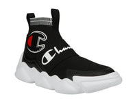 Tenis Champion Meloso Rally Negro y Blanco para Hombre