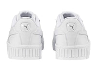 Tenis PUMA Carina 2.0 Blancos y Plata para Niña