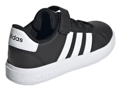 Tenis Adidas Grand Court 2.0 Negro y Blanco para Niño