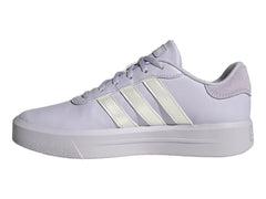Tenis Adidas Court Platform Morado y Plata para Mujer