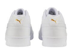 Tenis PUMA RBD Game Low Blanco y Oro para Hombre