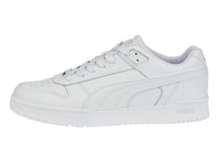 Tenis PUMA RBD Game Low Blanco y Oro para Hombre