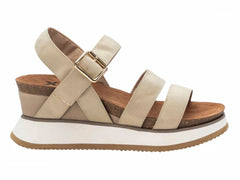 Sandalias de Plataforma XTI Beige para Mujer