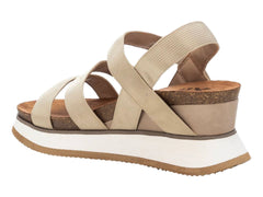 Sandalias de Plataforma XTI Beige para Mujer