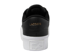 Tenis Lacoste Ziane Platform Negro y Blanco para Mujer