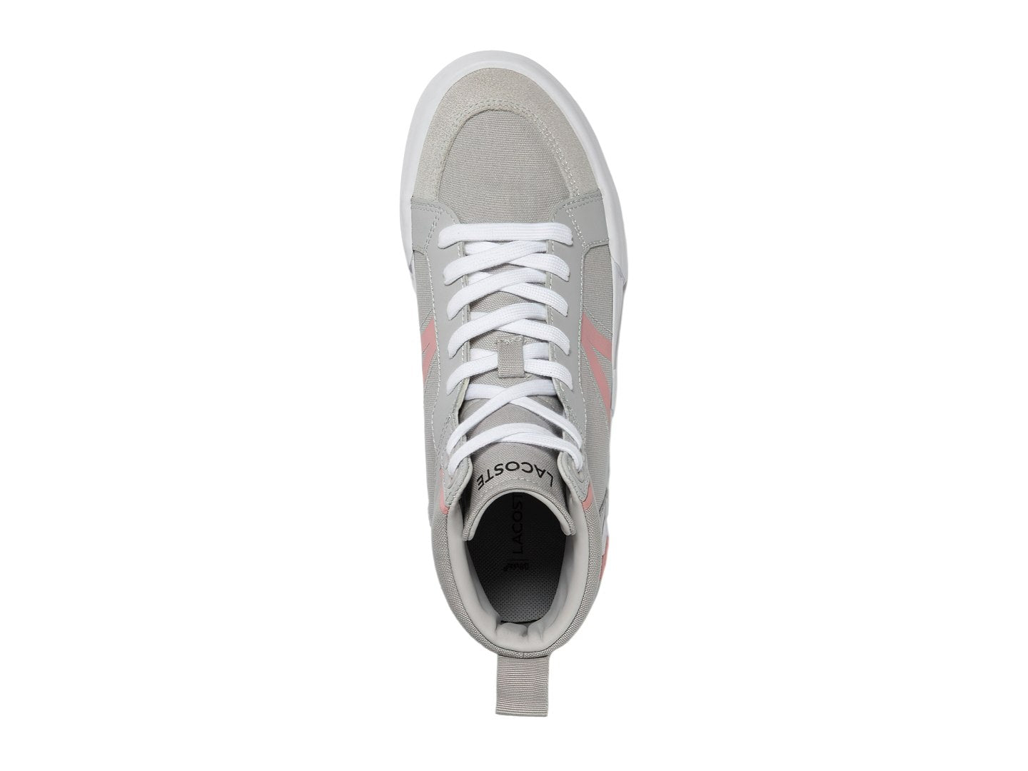 Tenis Lacoste L004 Mid 123 Fa0043 Para Mujer