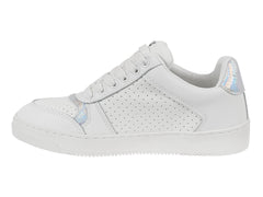 Tenis DKNY Casual Blanco y Plata para Mujer
