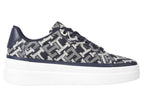 Tenis Tommy Hilfiger Denim Monogram Sneaker W06907 Para Mujer