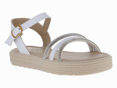 Sandalias By Party Blanco para Niña