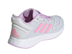 Tenis Adidas Duramo 10 K Gris, Rosa y Lila para Niña