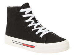 Tenis Tommy Hilfiger Tommy Jeans Negro para Mujer