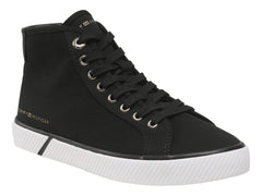 Tenis Tommy Hilfiger Essential Highcut Negro para Mujer