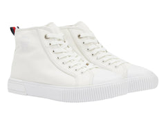 Tenis Tommy Hilfiger Vulcanized Denim Blanco para Mujer