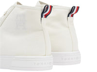 Tenis Tommy Hilfiger Vulcanized Denim Blanco para Mujer