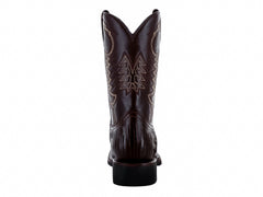 Botas Israel Boots Piel de Lagarto Café para Hombre
