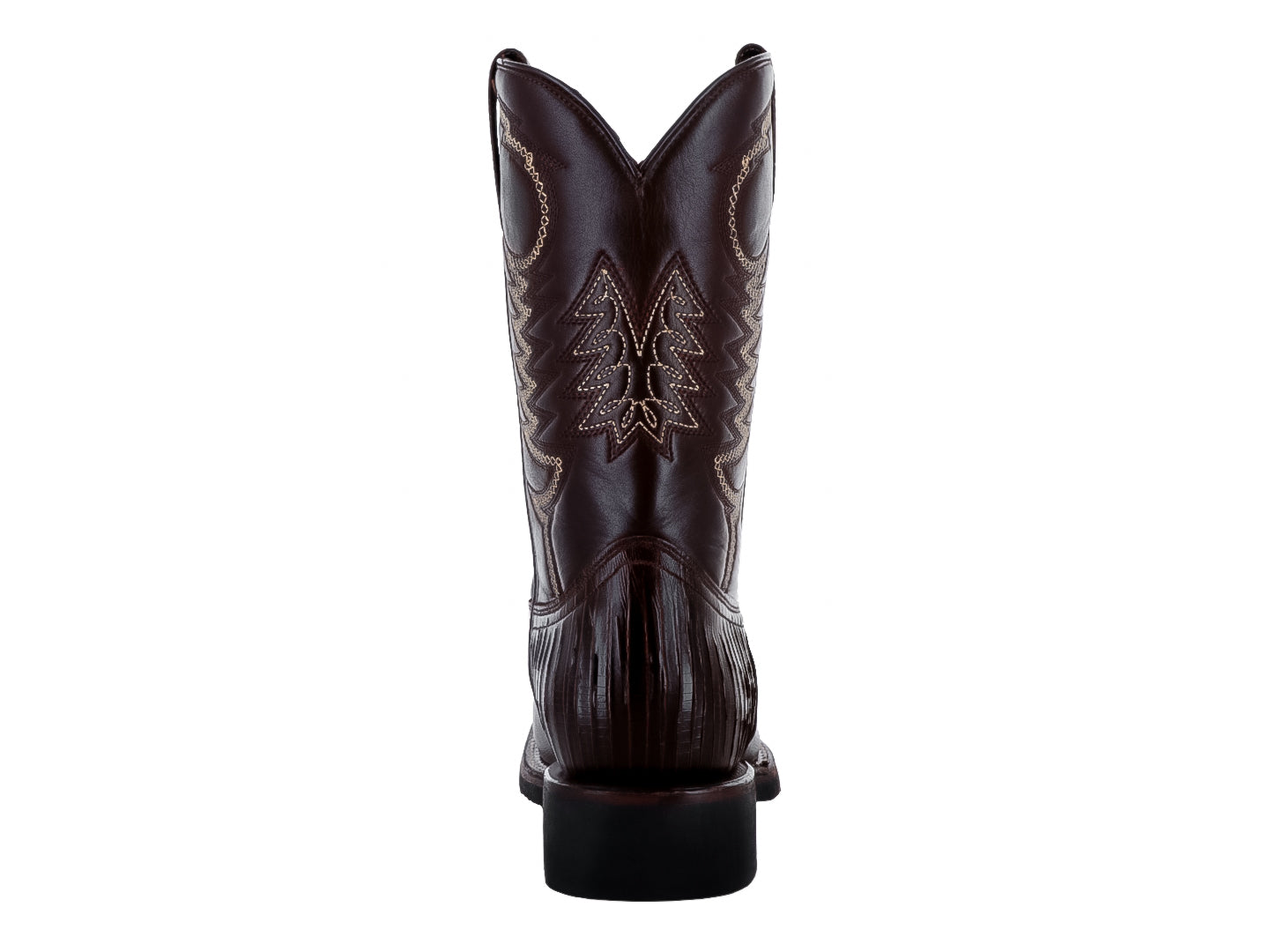Botas Israel Boots Piel de Lagarto Café para Hombre