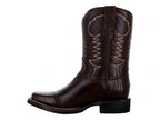Botas Israel Boots Piel de Lagarto Café para Hombre