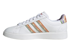 Tenis Adidas Grand Court 2.0 Blancos Multicolor para Mujer