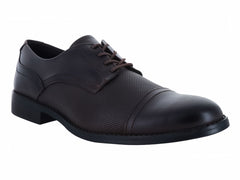 Zapatos Romanos de Piel Café para Hombre