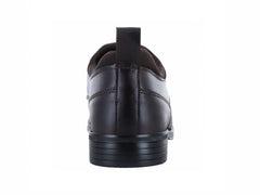 Zapatos Romanos de Piel Café para Hombre
