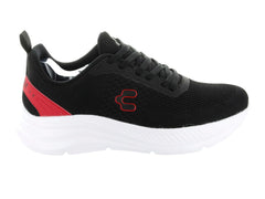 Tenis Charly Negro con Rojo para Hombre