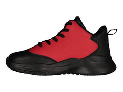 Tenis Charly para Baloncesto Rojo y Negro para Niño