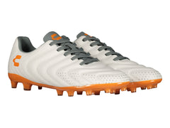 Tenis de Fútbol Charly Blanco y Naranja para Hombre