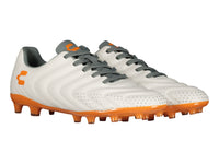 Tenis de Fútbol Charly Blanco y Naranja para Hombre