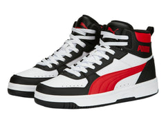 Tenis PUMA Rebound Joy Blanco, Rojo y Negro para Hombre