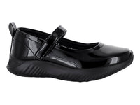 Zapatos Coqueta de Charol Negro para Niña