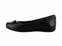 Zapatos Coqueta Negros de Piel para Niña