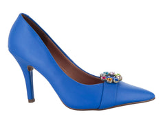 Zapatillas Tacones Stiletto Vizzano Azul Cobalto para Mujer