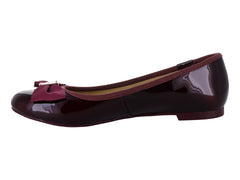 Zapatos Planos Westies Color Tinto para Mujer