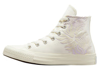 Tenis Converse Chuck Taylor All Star Blanco y Morado para Mujer