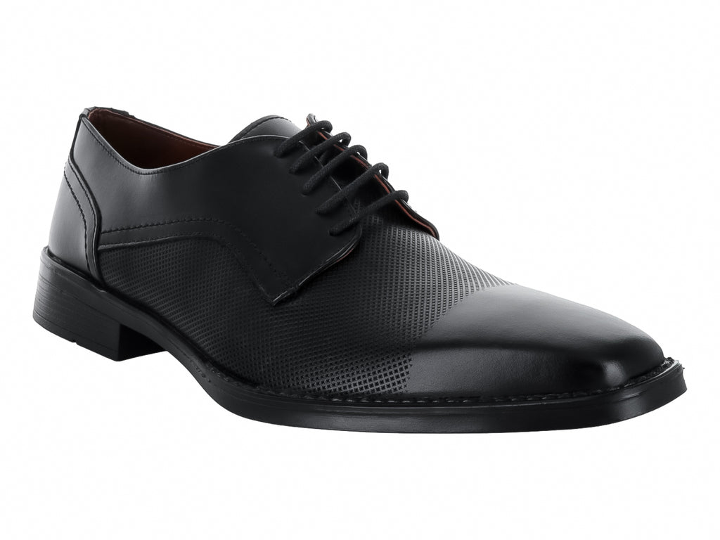Zapato Formal Jack's Andre Napa Negro para Hombre
