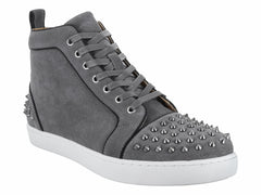 Tenis Barabas Gris con Estoperoles para Hombre