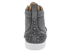Tenis Barabas Gris con Estoperoles para Hombre